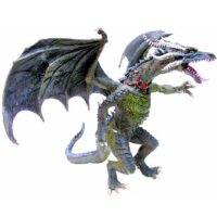 LE GRAND DRAGON Volant Figurine Plastoy.
