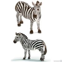 Zèbres schleich 2 belles Figurines.