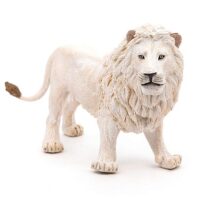 Grand lion blanc papo belle Figurine.