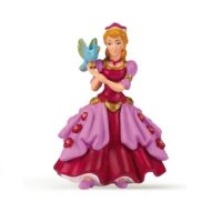 Princesse avec oiseau bleu figurine ISO-SEL.