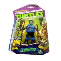 Leonardo zip line action Tortues Ninja Playmates toys 2014 Neuf.