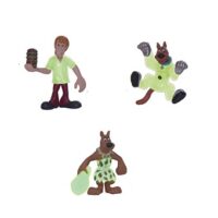 Scooby Doo 3 mini Figurines phosphorescentes d'occasion.