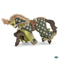 cheval du maitre des armes cimier dragon papo.