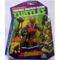 Raphael zip line action Tortues Ninja Playmates toys 2014 Neuf.