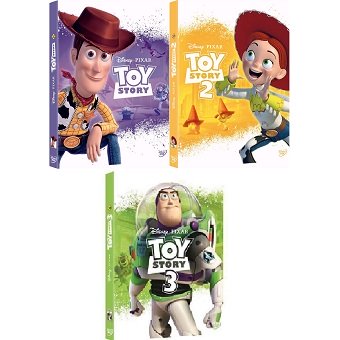 DVD Toys Story 1 a 3