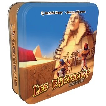 Les Bâtisseurs Antiquité jeu de société.