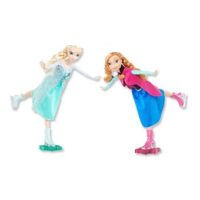 Elsa et Anna reine du patinage Poupée la reine des neiges.