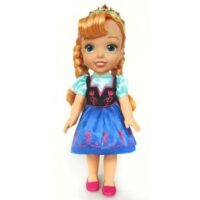 Petite Anna Poupée la reine des neiges.