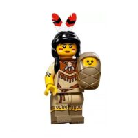 Femme tribale avec bébé LEGO Minifigurine série 15.