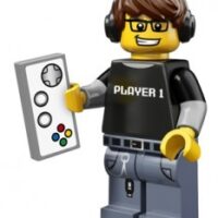 le joueur de jeu vidéo lego mini figurine série 12 71007