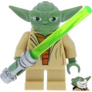 Yoda mini-figurine lego star wars.