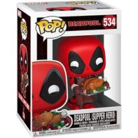 Deadpool avec poulet POP figurine N°534 Marvel avec boite