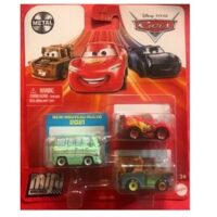 Mini racers Métal Cars Mattel pack neuf de 3 mini voiture.