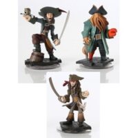 Pirates des caraïbes Disney Infinity 3 figurines + trophée monde