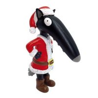 Loup noël Figurine