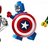 LEGO Marvel super Heroes 76017 CAPTAIN AMERICA CONTRE HYDRA avec boite sans notice