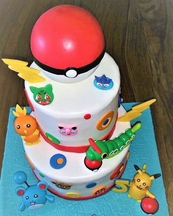 Gateau d'anniversaire et cake design. Pour l'organisation d'une fête d'anniversaire pour les enfants.