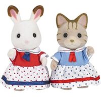 Les Copines de La Plage Sylvanian Families Les Vacances 5232.