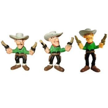 3 Daltons Lucky luke vert 1984 Schleich