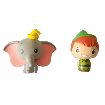 4 Mini POP Disney Minnie+Dumbo+Peter Pan+Big Ben (Horloge la Belle et la Bête).