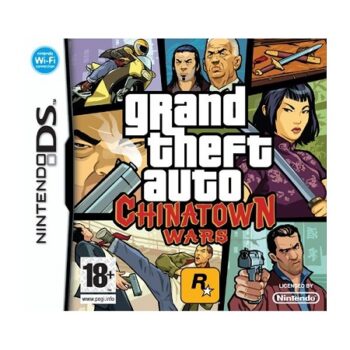 GTA Chinatown Wars Jeu DS complet avec carte et notice.