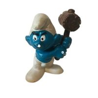 Schtroumpf avec Maillet Peyo Schleich W.Germany.