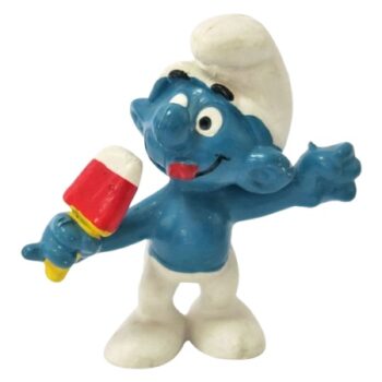 Schtroumpf avec glace 1978 Peyo Schleich