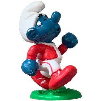 Schtroumpf coureur 1983 PEYO Schleich W.Berrie.CO.