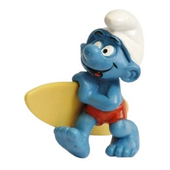 Schtroumpf surfeur 1981 Peyo Schleich.