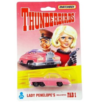 Voiture Lady Penelope's Rolls-Royce FAB 1 Thunderbirds neuf matchbox