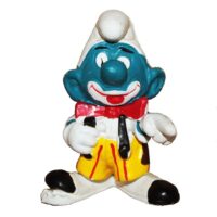 Schtroumpf Clown 1980 Peyo Schleich Portugal.