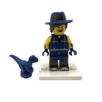 Rex Dangervest + Raptor Figurine LEGO 71023 Aventure et Action.