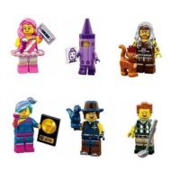 6 Figurines LEGO Série 71023 The LEGO Movie 2