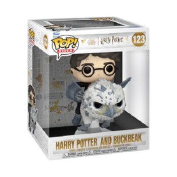 Pop Harry Potter et Buck l’hippogriffe. Funko Pop n°123 Grande figurine collector.