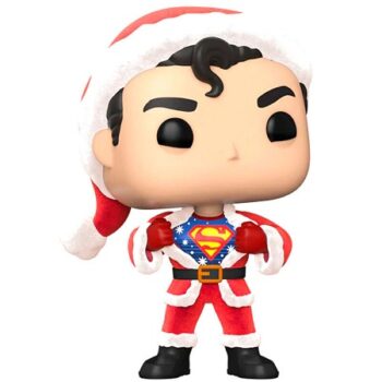 Pop Superman édition Noël (Sans boîte) figurine Funko.