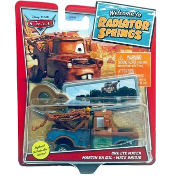 Martin clin d’œil (One Eye Mater) Disney Cars – Voiture neuve sous blister (Mattel, 1:55)