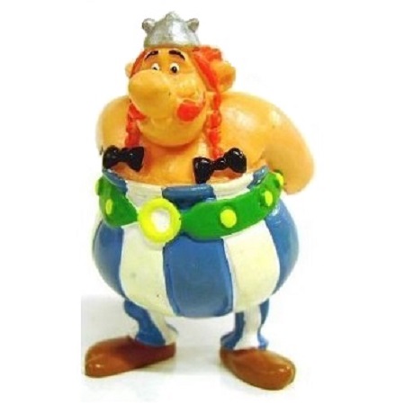 Obélix bras dans la dos figurine Astérix et Obélix MD TOY 1994.