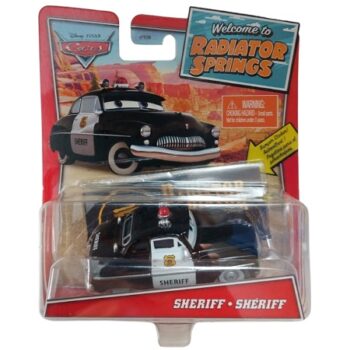 Sheriff Disney Cars - Voiture de police neuve sous blister (Mattel, 1:55)