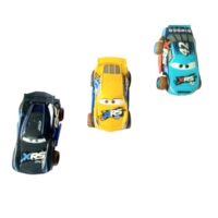 Lot 3 voitures Cars XRS Mud Racing – Disney Pixar Cruz Ramirez +Jackson Storm+Cal Weathers XRS Courses dans la boue Cars