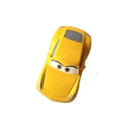 Cruz Ramirez dans le rôle de Frances Beltline jaune avec effet boue DisneyPixar