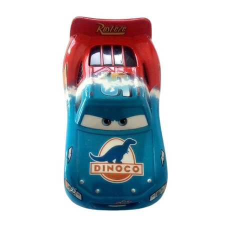 Flash McQueen transformation Dinoco Bleu et rouge Disney Pixar Cars Mattel