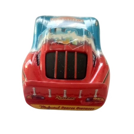 Flash McQueen transformation Dinoco Bleu et rouge Disney Pixar Cars Mattel