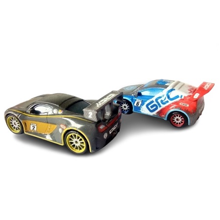 Lewis Hamilton (2) + Raoul ÇaRoule (6) Mattel Disney Pixar Cars World Grand Prix.