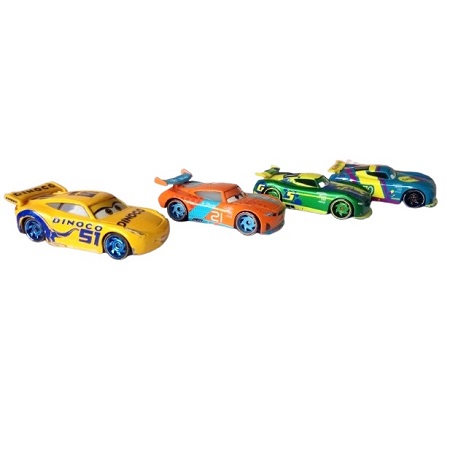 Lot 4 voiture cars 3 Richie Gunzit+Eric Braker+Cruz Ramirez+Ryan « Inside » Laney