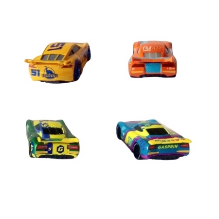 Lot 4 voiture cars 3 Richie Gunzit+Eric Braker+Cruz Ramirez+Ryan « Inside » Laney