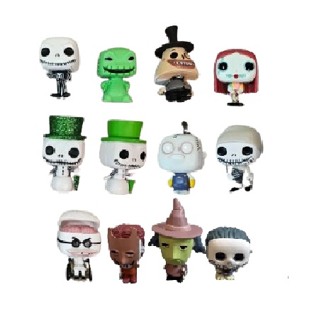 12 mini Pop L’Étrange Noël de Monsieur Jack Funko calendrier de l’Avent 2020 Disney.