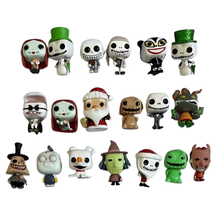 19 mini Pop L’Étrange Noël de Monsieur Jack Funko calendrier de l’Avent 2020 Disney.