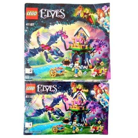 LEGO Elves 41187 - L'infirmerie cachée de Rosalyn - Complet avec notice - Sans boîte.