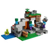 LEGO Minecraft 21141 La grotte du zombie. Complet avec notice Sans boîte.