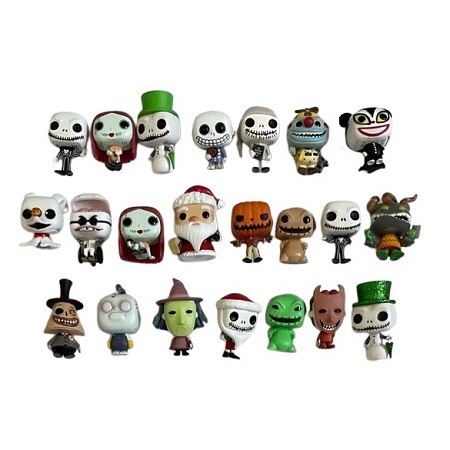 22 mini Pop L'Étrange Noël de Monsieur Jack Funko calendrier de l’Avent 2020 Disney.